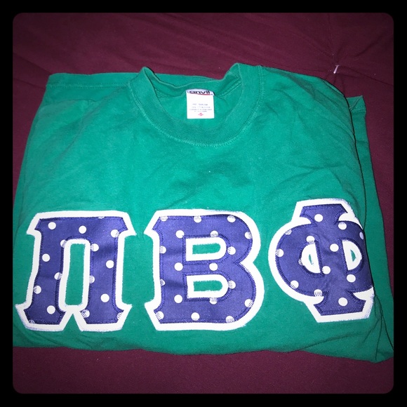 Pi phi stitched letter long sleeve! - Picture 1 of 4